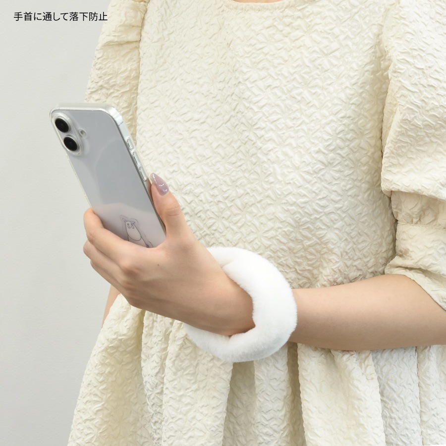 ムーミン マルチリングプラス ファーハンドストラップ