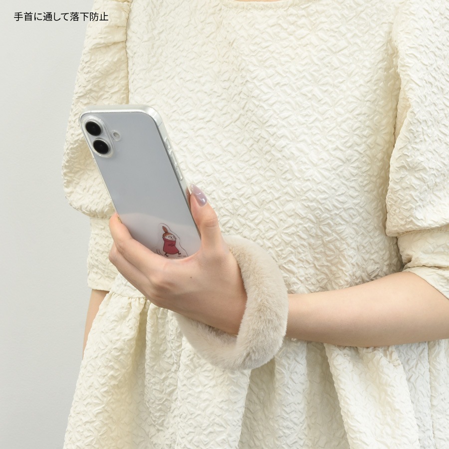 ムーミン マルチリングプラス ファーハンドストラップ