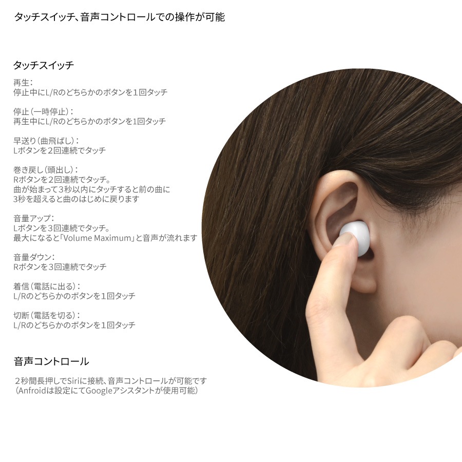 ディズニーキャラクター ／ 完全ワイヤレスステレオイヤホン