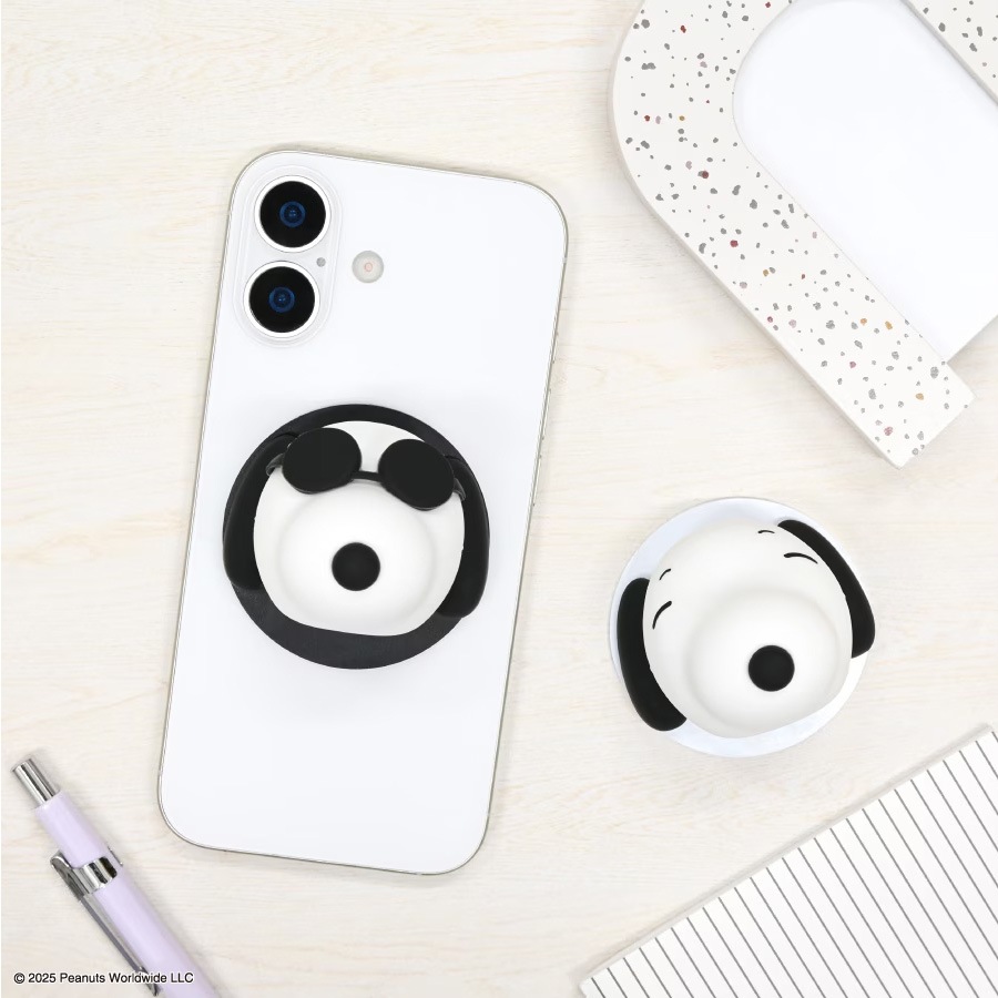 ピーナッツ スヌーピー MagSafe 対応 マルチグリップ