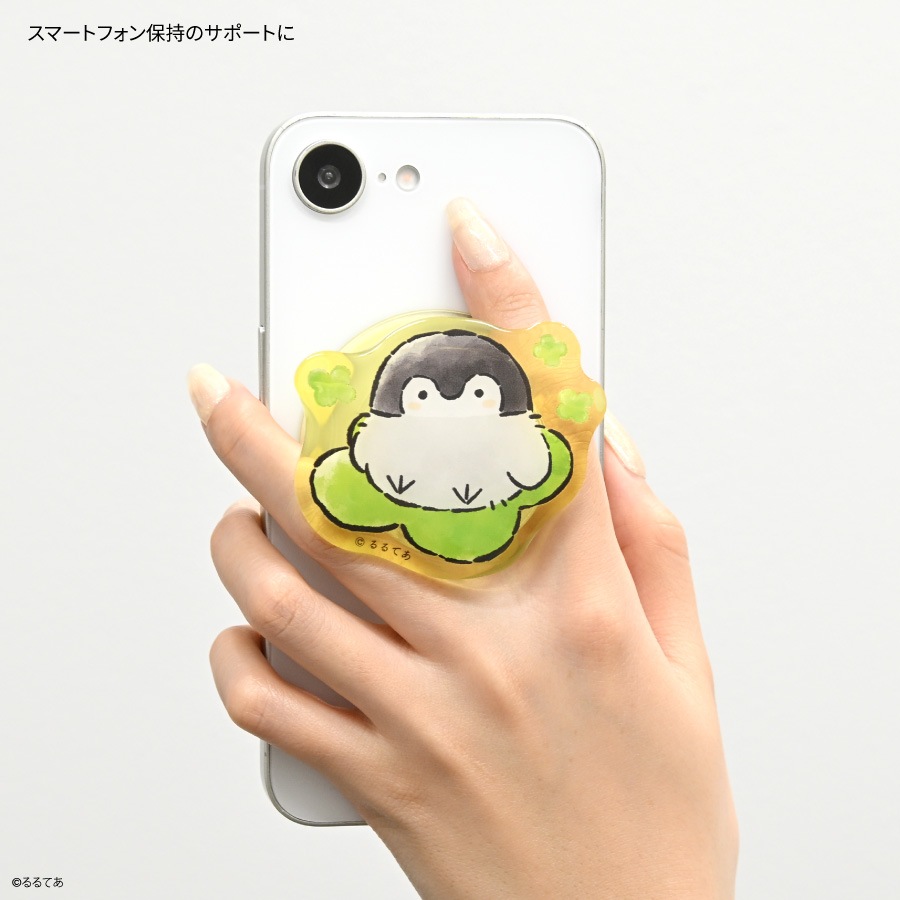 4月下旬発売予定　コウペンちゃん MagSafe 対応 ダイカット クリア POCOPOCO