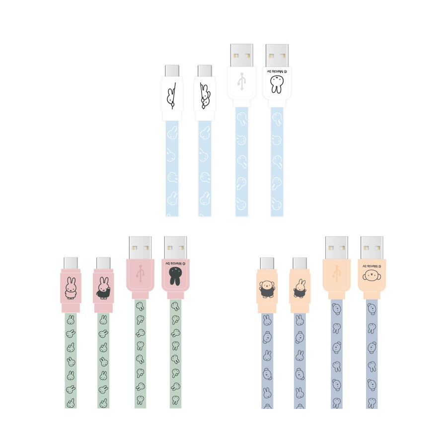 ミッフィー USB Type-C 対応 同期＆充電ケーブル