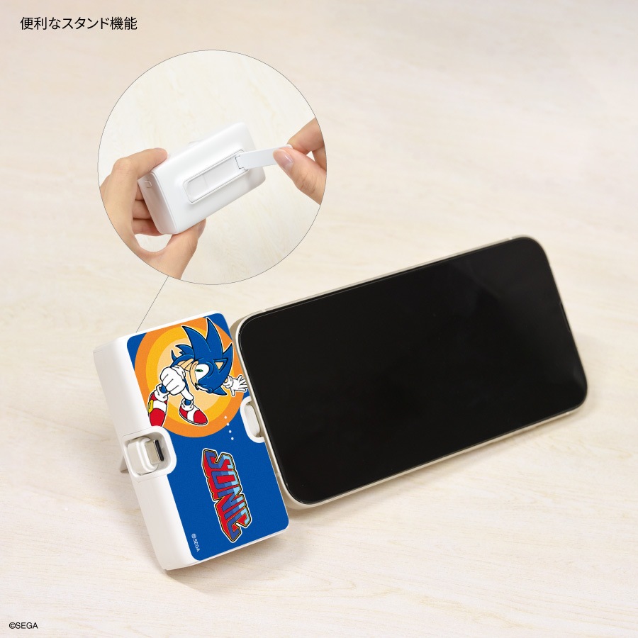 ソニック・ザ・ヘッジホッグ Lightning / Type-C コネクタ付き