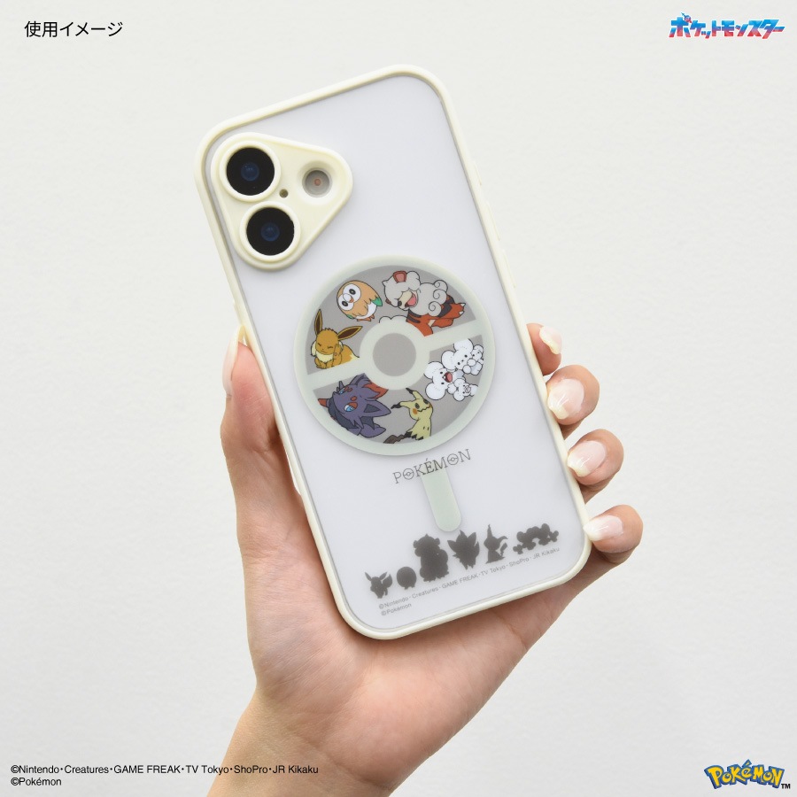 ポケットモンスター IIIIfit プランプフレーム iPhone17 MagSafe 対応 ケース