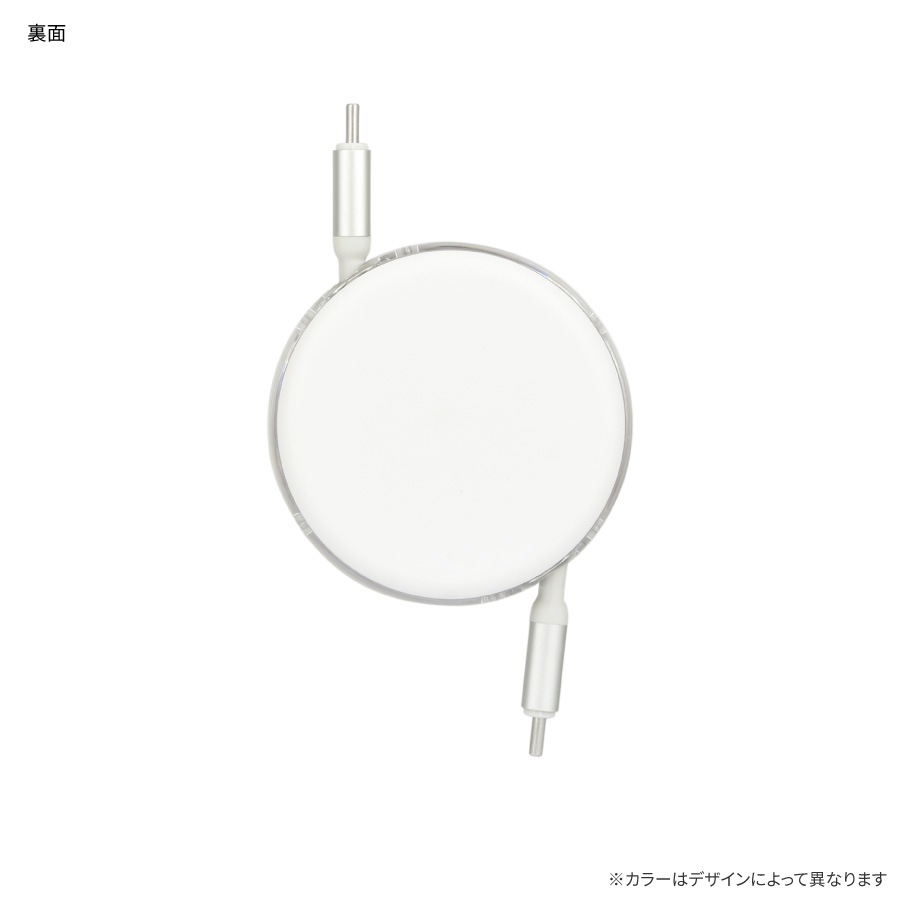 すみっコぐらし PD60W 対応 USB2.0 リール式 Type-C ケーブル