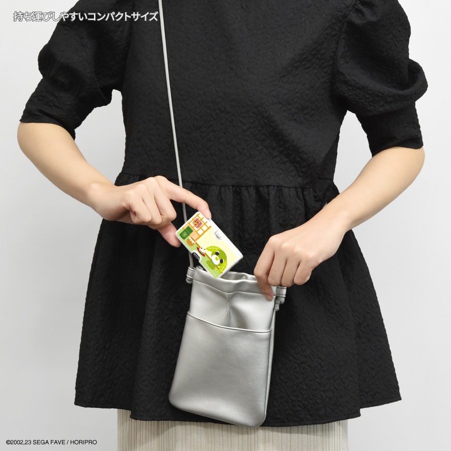 お茶犬 Lightning / Type-C コネクタ付き リチウムイオン充電器 4000mAh