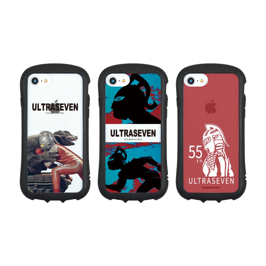 ウルトラセブン iPhoneSE(第3世代/第2世代)/8/7/6s/6 対応 ハイブリッドクリアケース