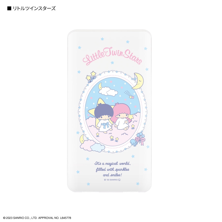 サンリオキャラクターズ USB / USB Type-C 4000mAh リチウムイオンポリマー充電器 2.1A