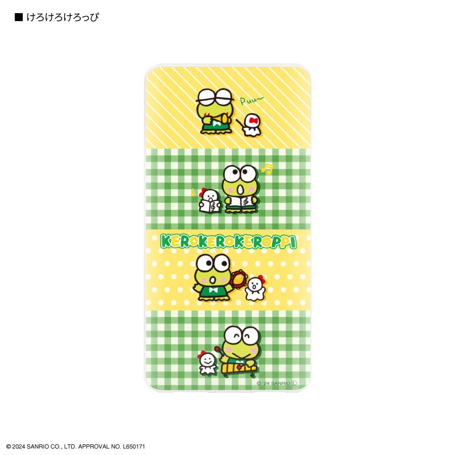 サンリオキャラクターズ USB / USB Type-C 4000mAh リチウムイオンポリマー充電器 2.1A