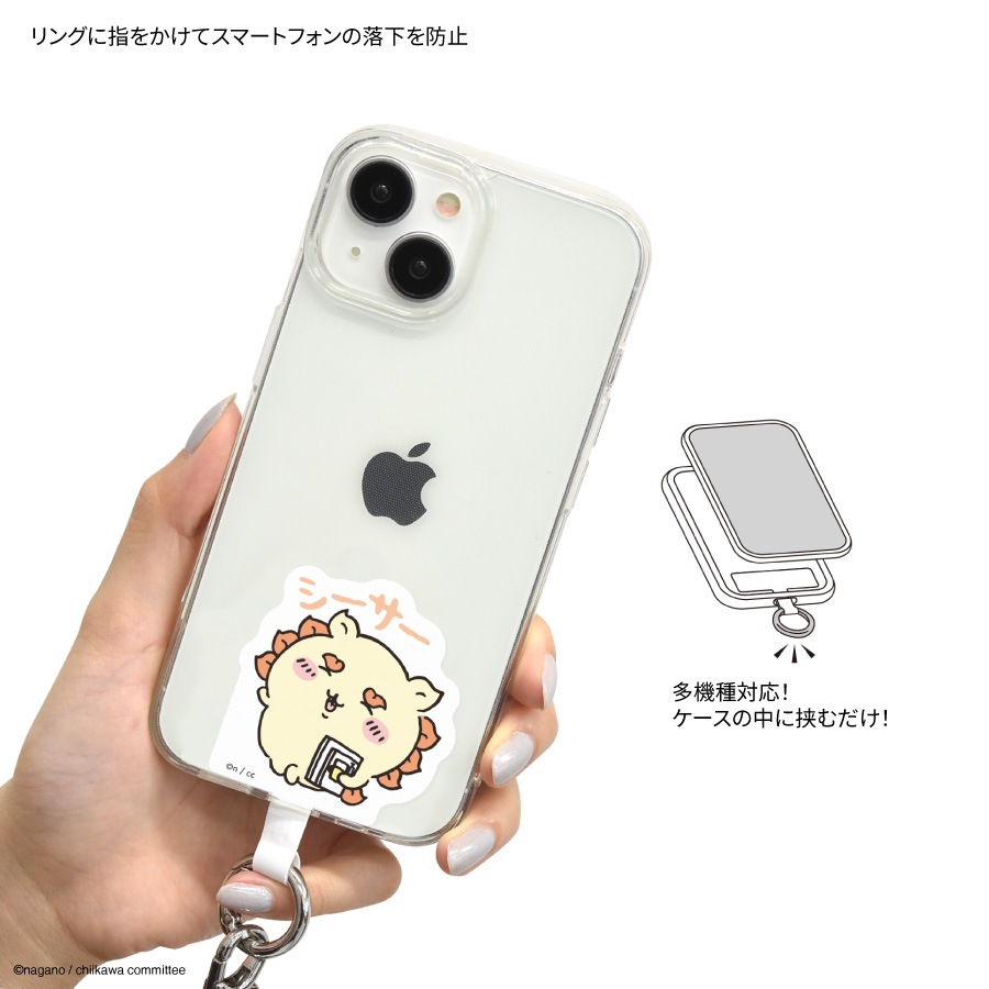 ノラガミ キーリング スマホスタンド ピンバッジ セット c 楽天市場】キーリングハンガー 落下防止 スマホリング リング
