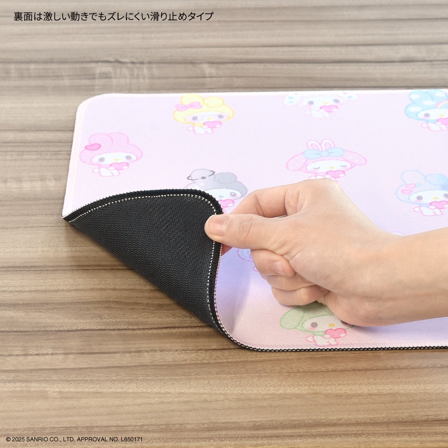 サンリオ マイメロディ デスクマット deskmat Lサイズ 新品 マイメロ サンリオキャラクターズ ダイカットデスクマット Lサイズ | さ行