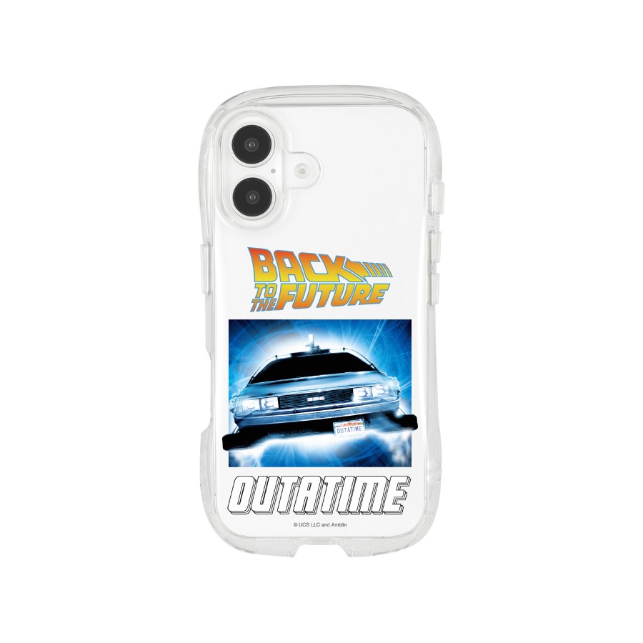 BACK TO THE FUTURE iPhone16 対応 クリスタルクリアケース