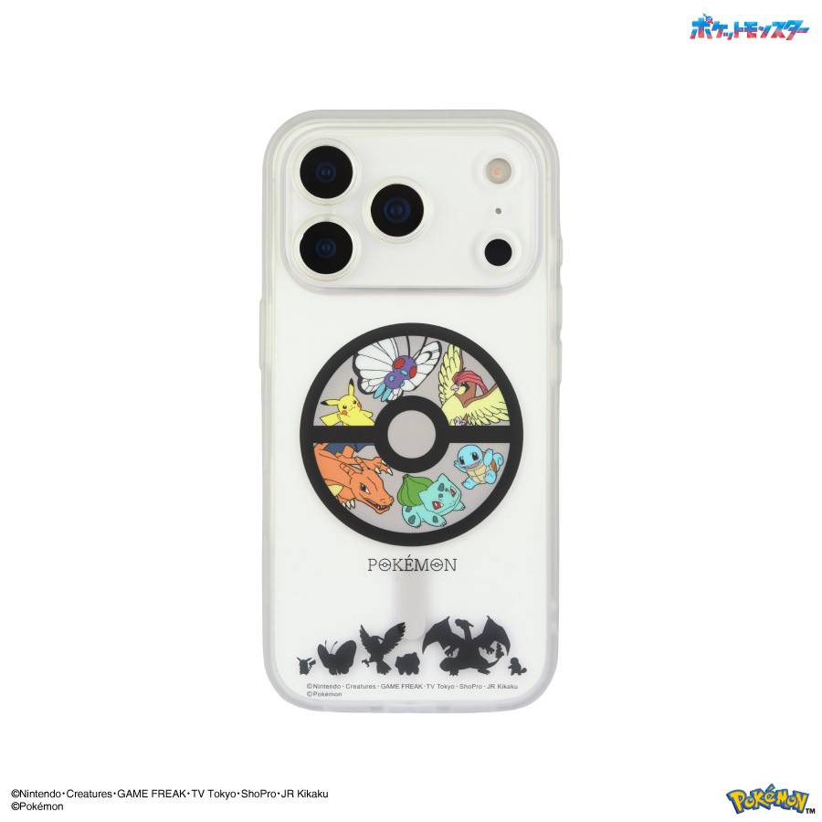ポケットモンスター IIIIfit プランプフレーム iPhone17 Pro MagSafe 対応 ケース