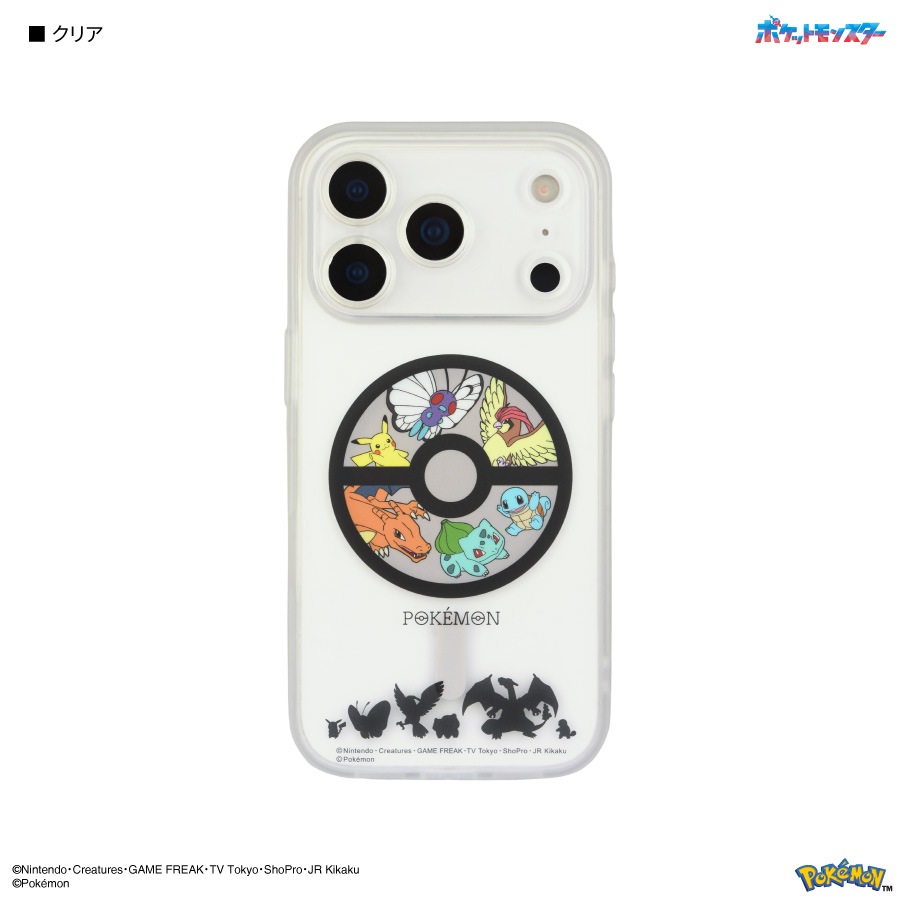 ポケットモンスター IIIIfit プランプフレーム iPhone17 Pro MagSafe 対応 ケース