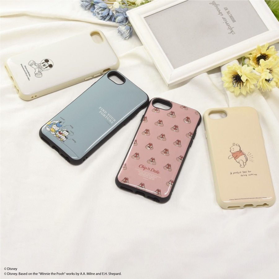ディズニーキャラクター／IIIIfit iPhoneSE(第3世代/第2世代)/8/7/6s/6対応 ケース