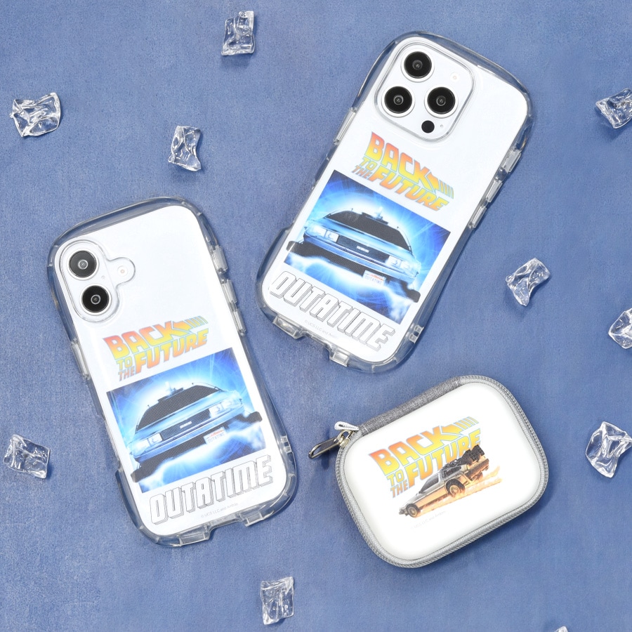 BACK TO THE FUTURE iPhone16 Pro 対応 クリスタルクリアケース