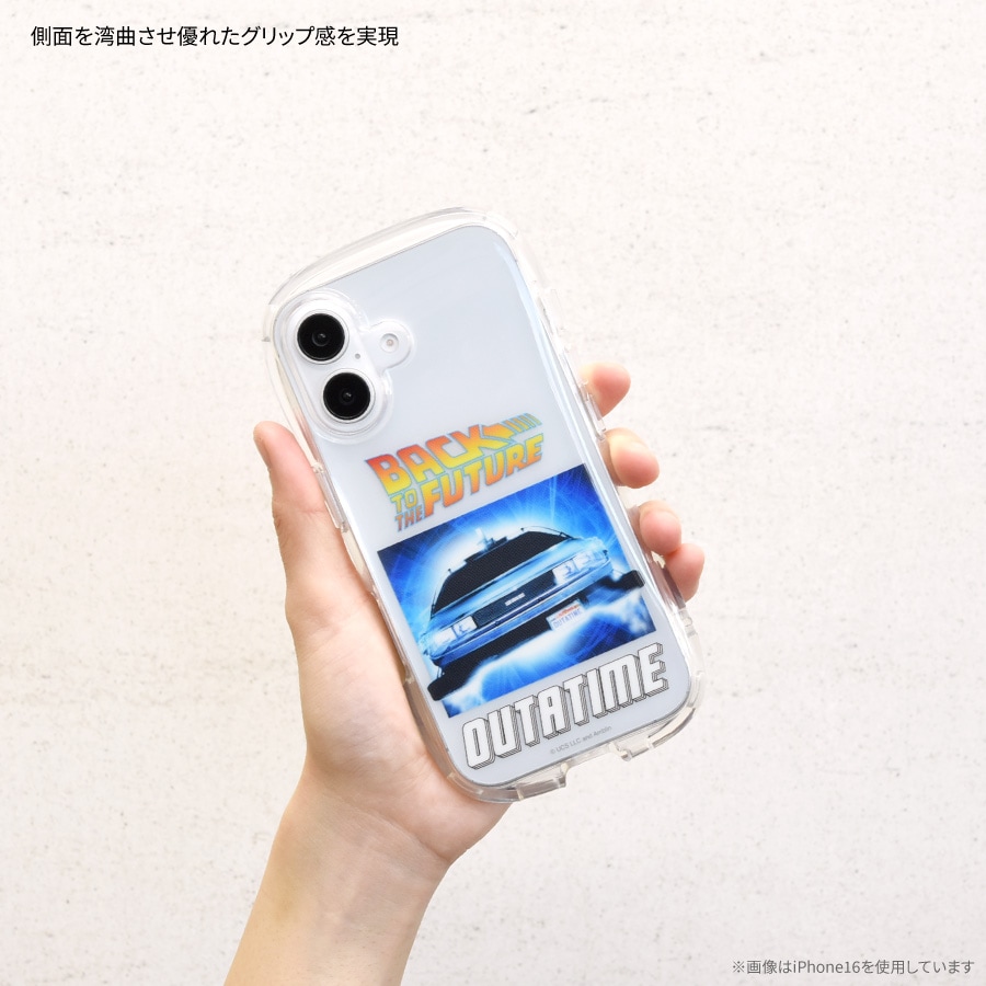 BACK TO THE FUTURE iPhone16 Pro 対応 クリスタルクリアケース