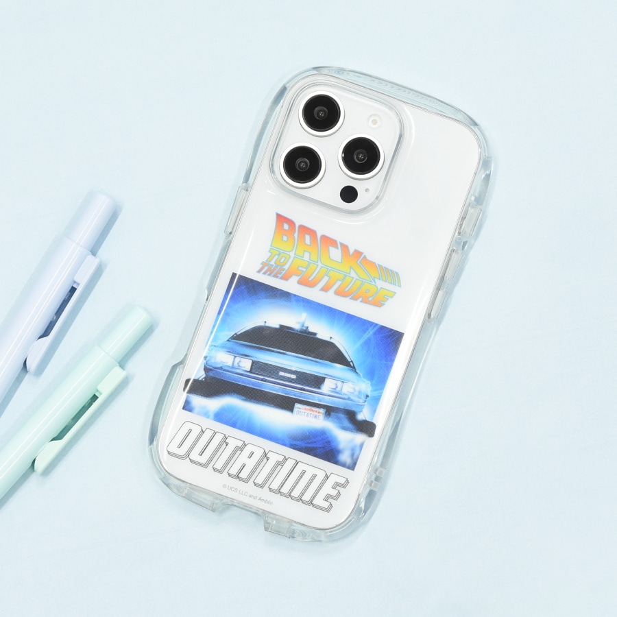 BACK TO THE FUTURE iPhone16 Pro 対応 クリスタルクリアケース