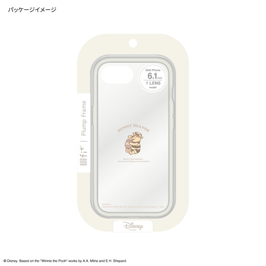 【即購入可】TupperFan Disneyデザイン3種類セット ディズニーキャラクター ／ IIIIfit Clear iPhone16e 対応