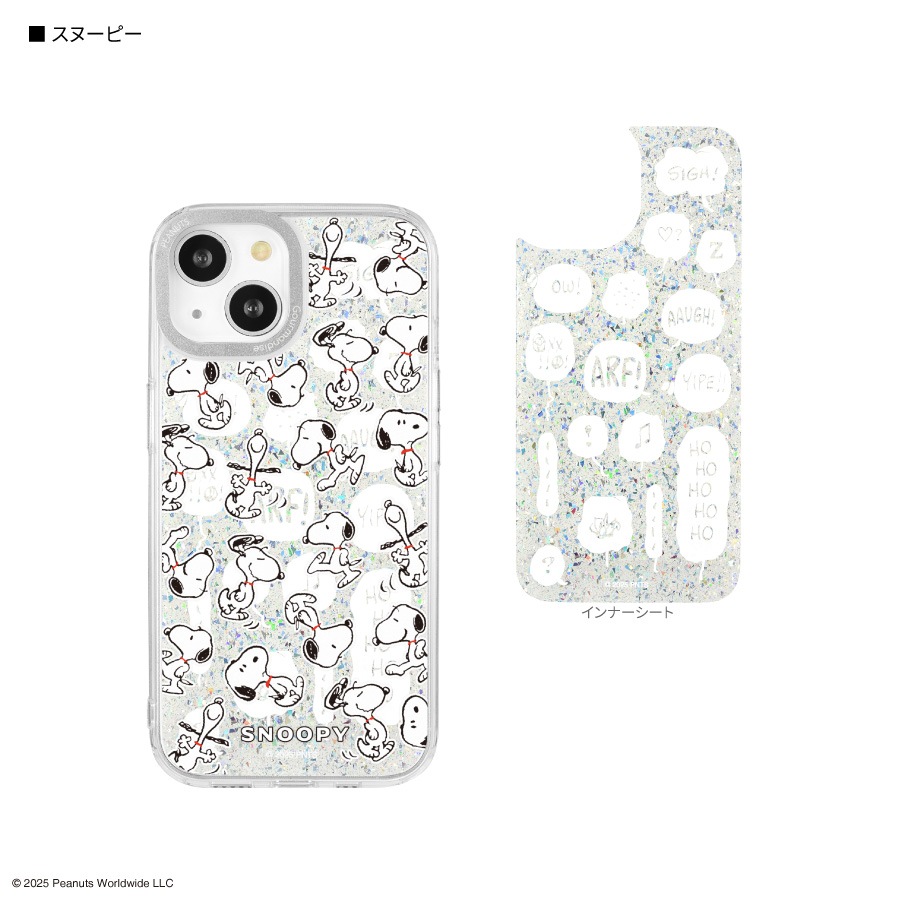 ピーナッツ スヌーピー Camera Frame iPhone 15 / 14 / 13 対応 ケース 