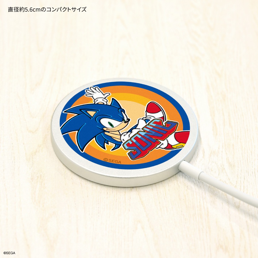 ソニック・ザ・ヘッジホッグ MagSafe 対応 ワイヤレスチャージャー