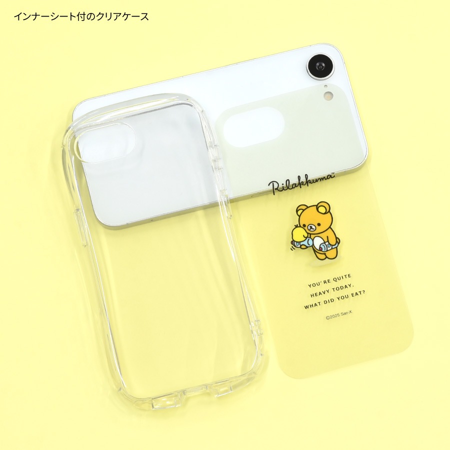 リラックマ iPhone16e 対応 クリスタルクリアケース | 新着アイテム