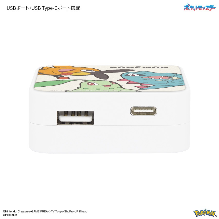 ポケットモンスター USB / USB Type-C ACアダプタ