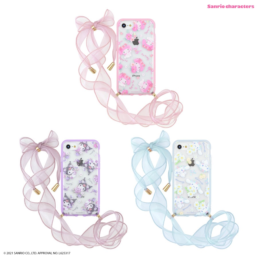 サンリオキャラクターズ Iiiifit Loop Ribbon Iphonese 第2世代 8 7 6s 6対応ケース 新着アイテム スマホケース フィルム Iphone Iphonese 第3世代 第2世代 8 7 グルマンディーズ公式オンラインショップ