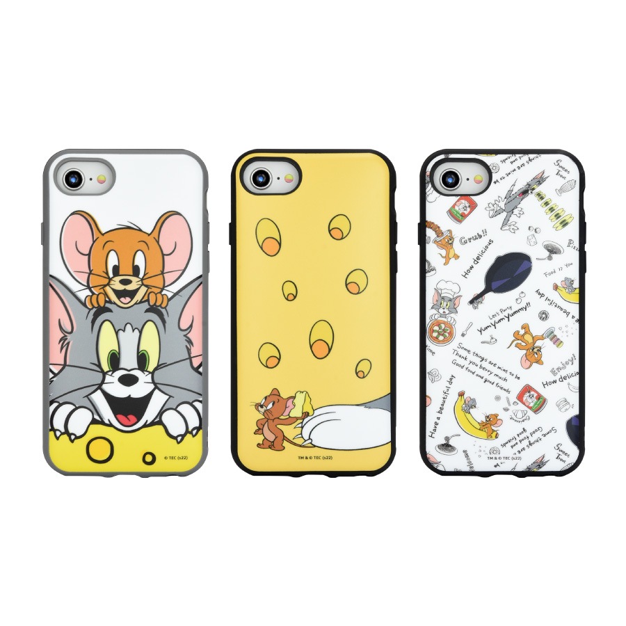 トムとジェリー IIIIfit iPhoneSE(第3世代/第2世代)/8/7/6s/6対応ケース
