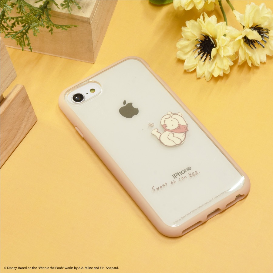 ディズニーキャラクター／IIIIfit Clear iPhoneSE(第3世代/第2世代)/8/7/6s/6対応 ケース