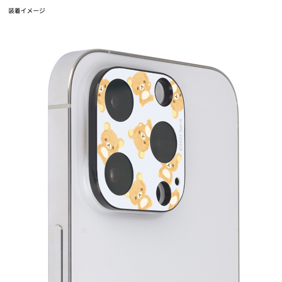 リラックマ iPhone 14 Pro / 14 Pro Max 対応 カメラカバー