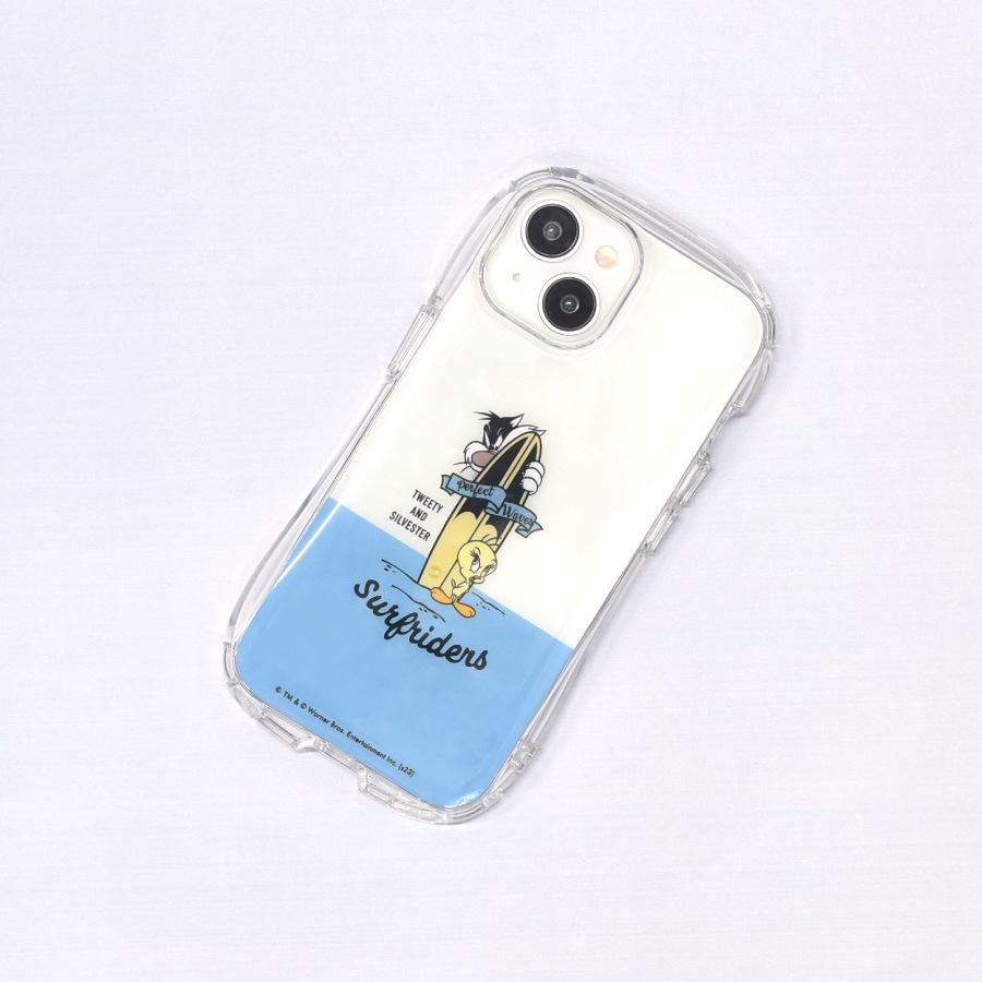 ルーニー・テューンズ iPhone 15 / 14 / 13 対応 クリスタルクリアケース