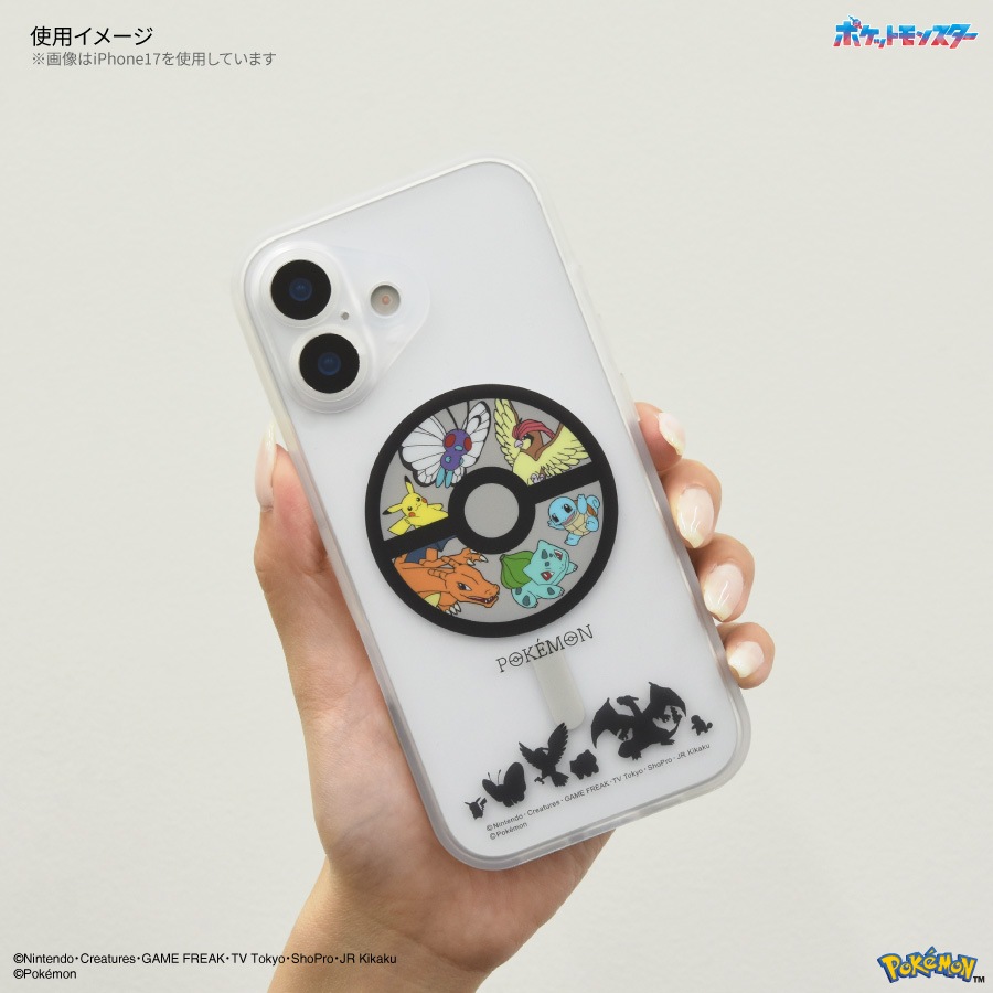 ポケットモンスター IIIIfit プランプフレーム iPhone17 Pro Max MagSafe 対応 ケース