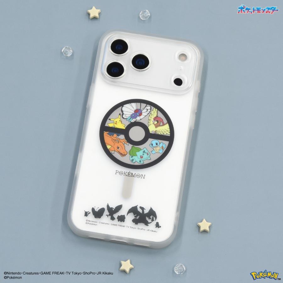 ポケットモンスター IIIIfit プランプフレーム iPhone17 Pro Max MagSafe 対応 ケース