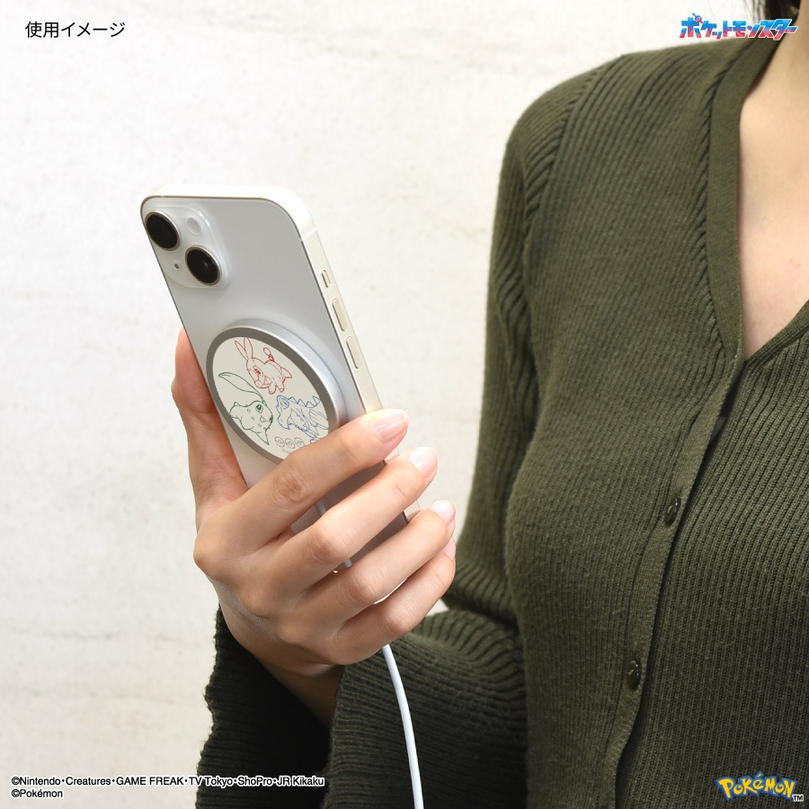 ポケットモンスター MagSafe 対応 ワイヤレスチャージャー
