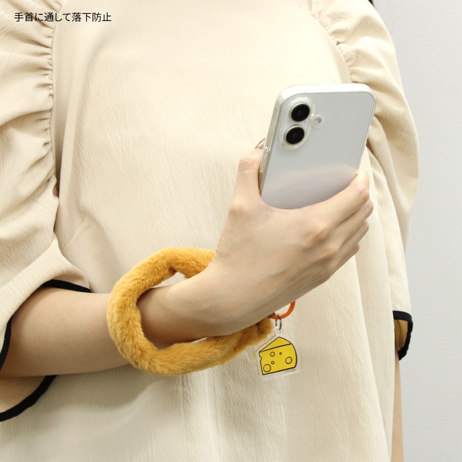 トムとジェリー マルチリングプラス ファーハンドストラップ