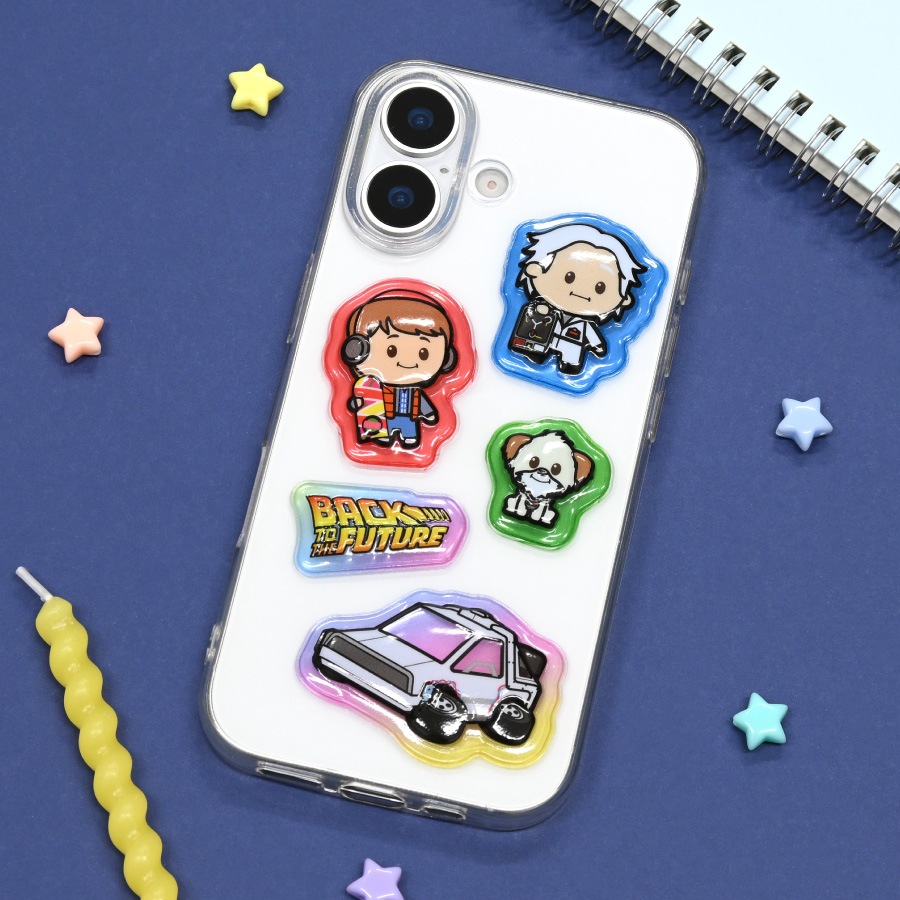 BACK TO THE FUTURE bubble pop
