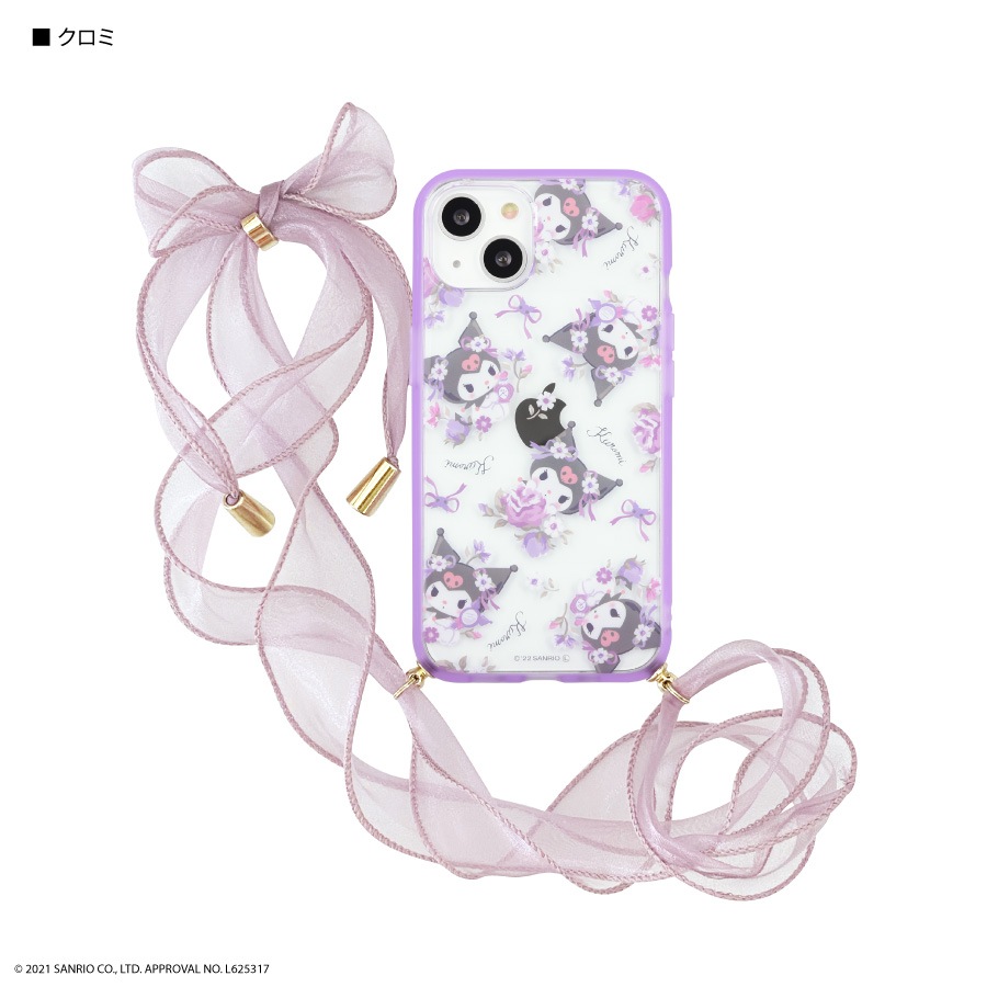 サンリオキャラクターズ　IIIIfit Loop Ribbon iPhone13対応ケース