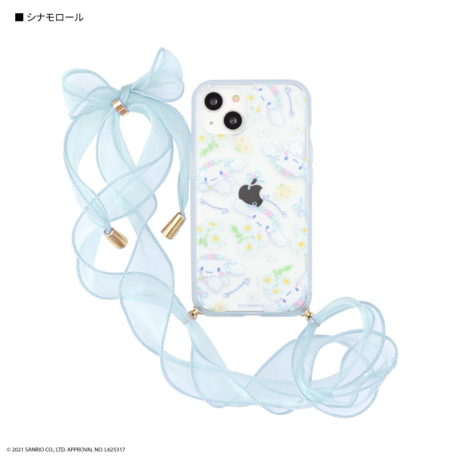 サンリオキャラクターズ　IIIIfit Loop Ribbon iPhone13対応ケース