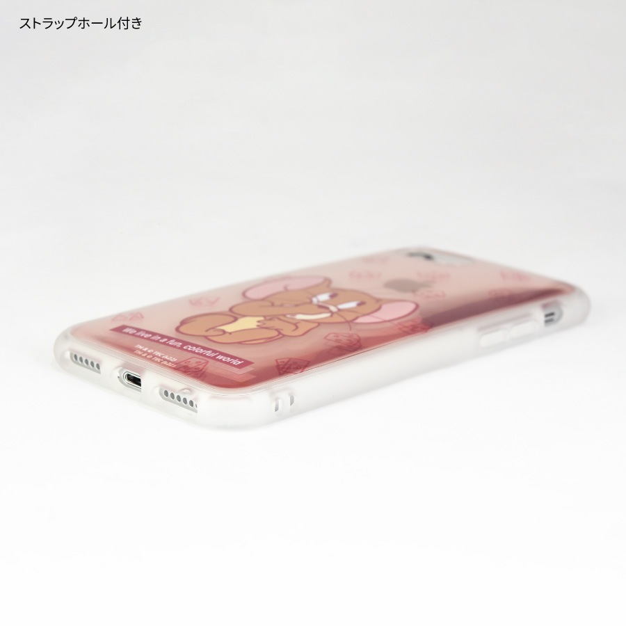 トムとジェリー IIIIfit Clear iPhoneSE(第3世代/第2世代)/8/7/6s/6対応ケース