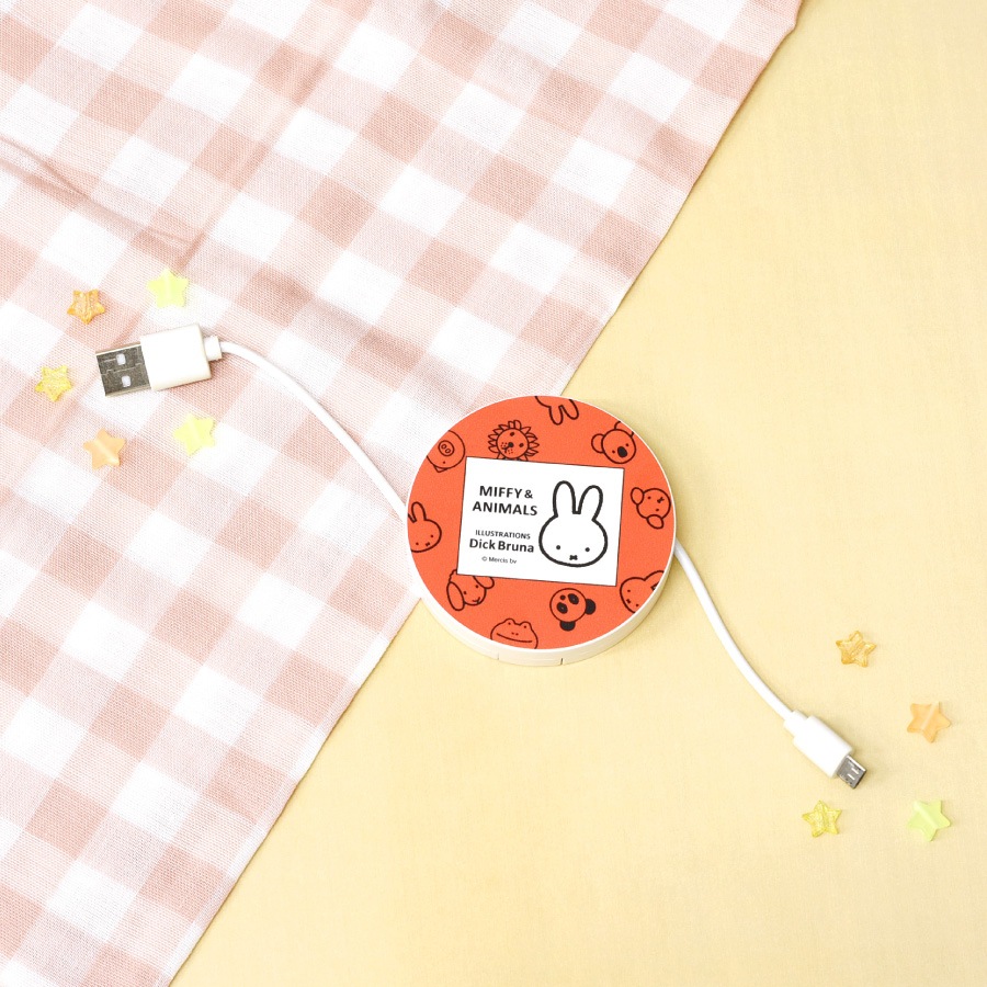 ミッフィー MIFFY&ANIMALS コードリールケース