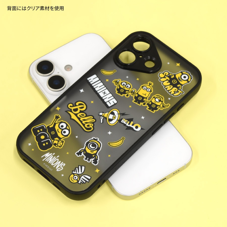 『怪盗グルー／ミニオンズ』シリーズ IIIIfit プランプフレーム iPhone17 対応 ケース