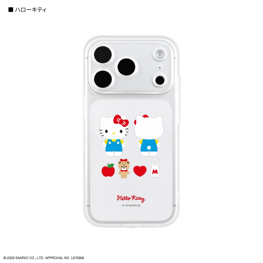 サンリオキャラクターズ IIIIfit プランプフレーム iPhone18 Pro / 17 Pro 対応 ケース