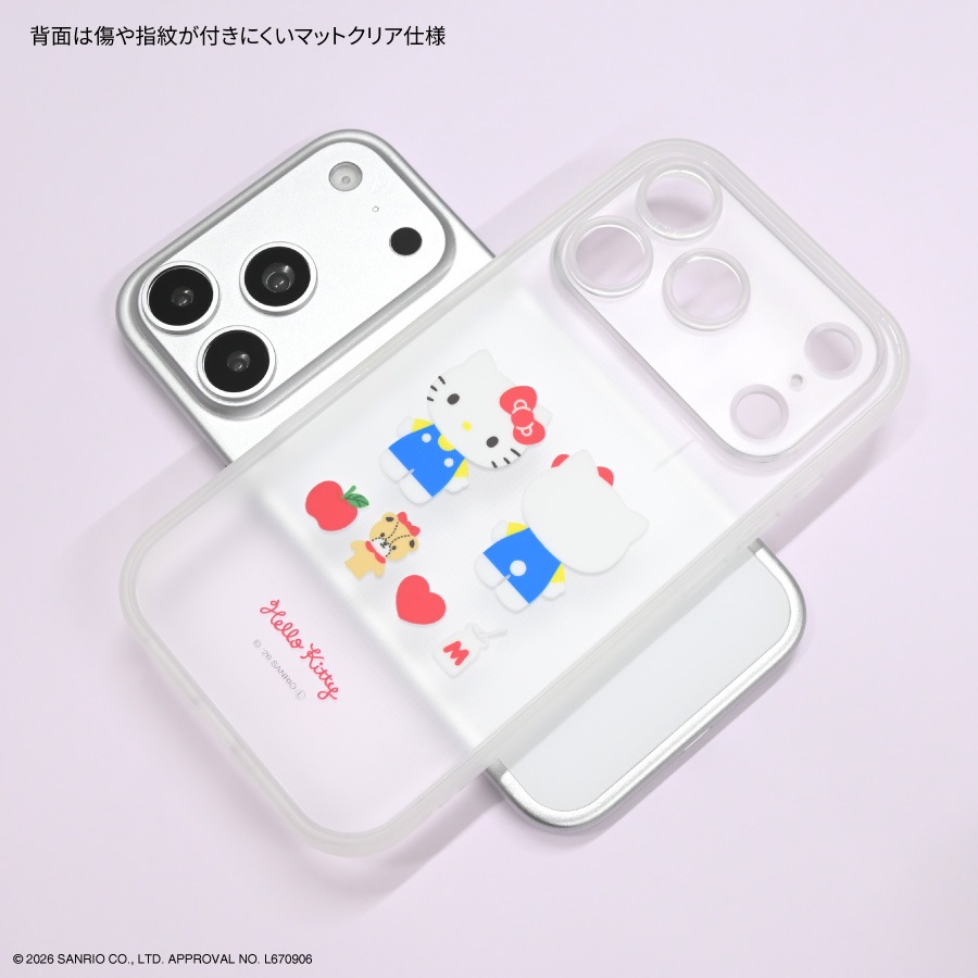サンリオキャラクターズ IIIIfit プランプフレーム iPhone18 Pro / 17 Pro 対応 ケース