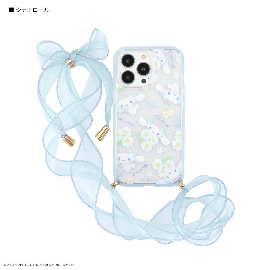サンリオキャラクターズ　IIIIfit Loop Ribbon iPhone13 Pro対応ケース
