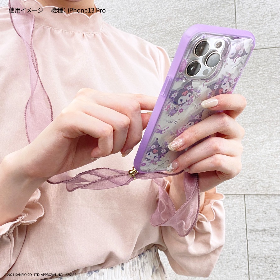 サンリオキャラクターズ　IIIIfit Loop Ribbon iPhone13 Pro対応ケース