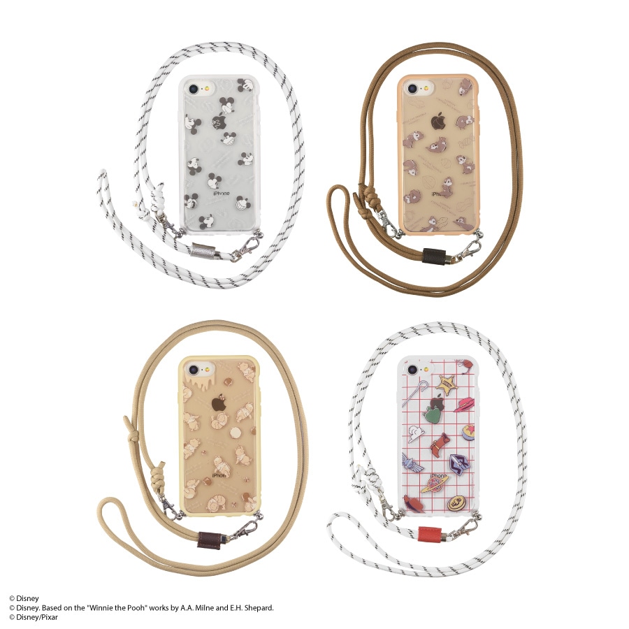 ディズニーキャラクター、ピクサーキャラクター ／ IIIIfit Loop iPhoneSE(第3世代/第2世代)/8/7/6s/6 対応 ケース