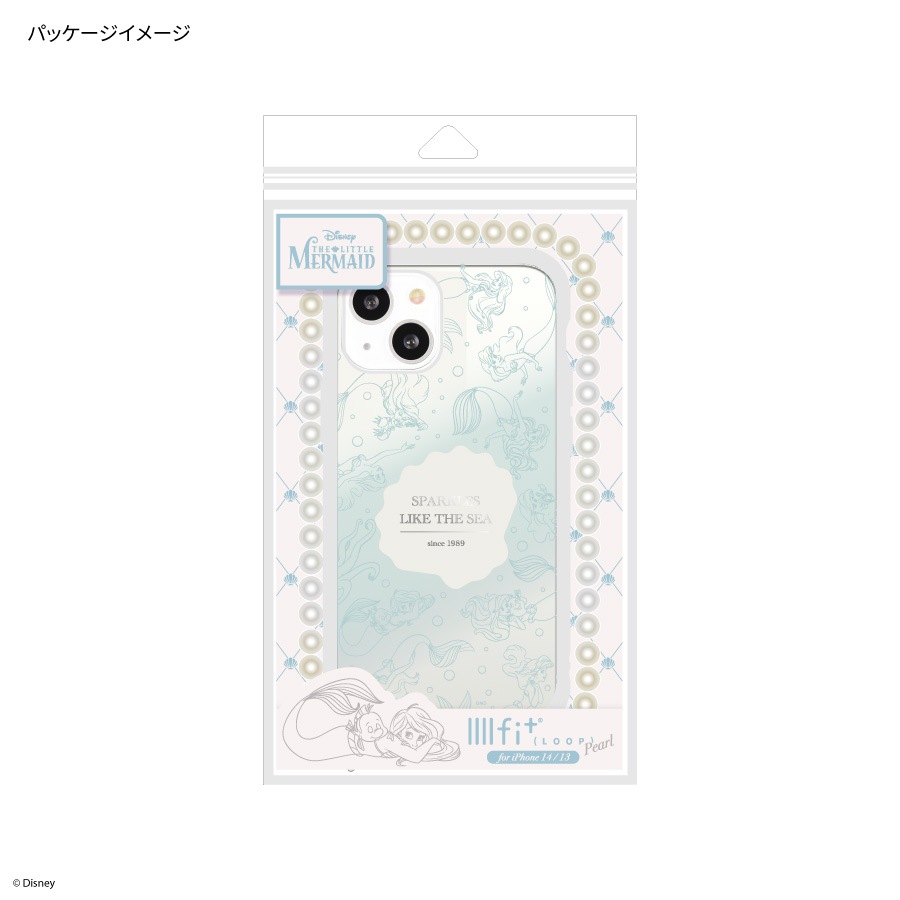 ディズニーキャラクター ／ IIIIfit Loop_Pearl iPhone14 / 13 対応 ケース