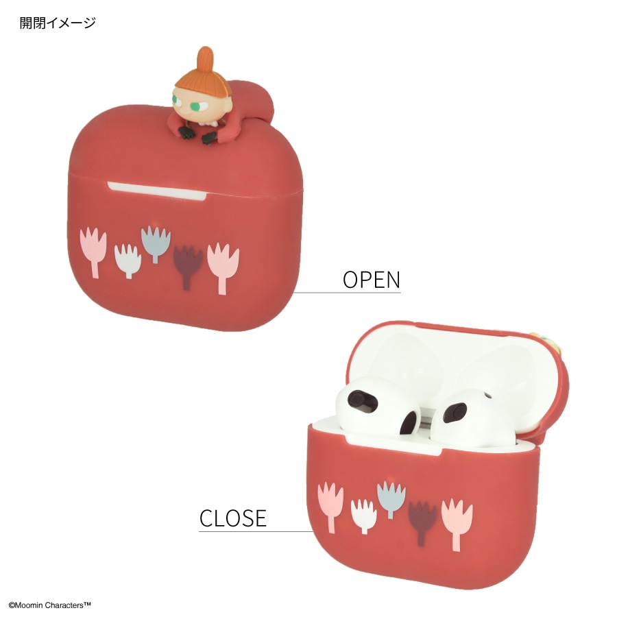 ムーミン AirPods(第3世代) 対応 シリコンケース | ま行,ムーミン