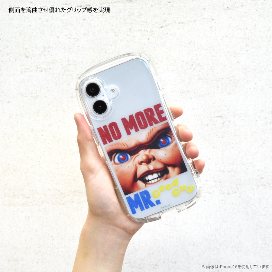 CHUCKY iPhone16 Pro 対応 クリスタルクリアケース
